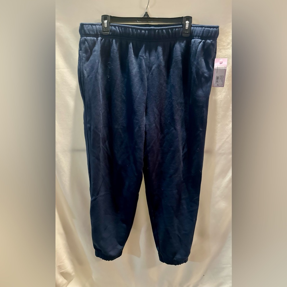 Women’s Mid-Rise Wide Leg Sweatpants - Wild Fable - Navy Blue - size XL
